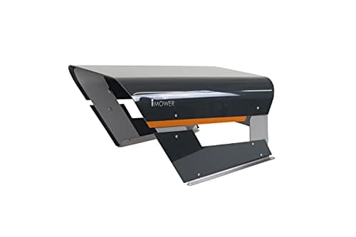 IDEA MOWER Garaje para robot cortacésped Neo Targa Custom Antracita, compuesto de aluminio, compatible con Husqvarna Automower