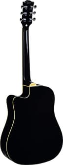 Chitarra acustica elettrificata. Tavola in abete laminato, fasce e fondo in linden. Adatto a chi fa il primo passo nel mondo della chitarra acustica. Dotata di preamplificatore VAN3L EQ. - 2