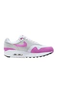 Nike Air Max 1, Scarpe da Ginnastica Donna, Neutral Grey/Fuchsia Dream-White-Black, 40.5 EU - 3