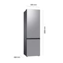 Samsung Kühl-Gefrier-Kombination, Kühlschrank mit Gefrierfach, 203 cm, 390 l Gesamtvolumen, 114 l Gefrierteil, AI Energy Mode, Edelstahl-Look, RL38C600CSA/EG - 2