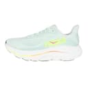 Hoka Womens Clifton 10, Sea Glass/Neon Flame, 6 UK Wide - 6