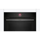 Bosch - Horno, Serie 8, 60 cm de ancho, Función Platos, AirFry, Asistente de limpieza con agua, negro, HBG724AB1 - 2