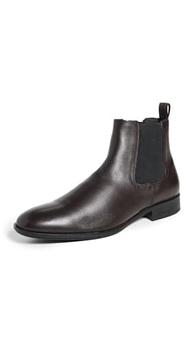 BOSS Men's Colby_cheb_gr Chelsea Boot, dark brown
