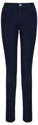 Armani Exchange Women's J24 Super Skinny High Rise Stretch Cotton Poly Denim Jeans Indigo Denim,28 - 1