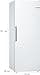 Bosch GSN58AWDV Series 6 XXL Freezer, 191 x 70 cm, Extra Wide, 365 L, NoFrost Never Defrost Again, LED Lighting for Even Illumination, BigBox Space for Large Amounts, White - 4