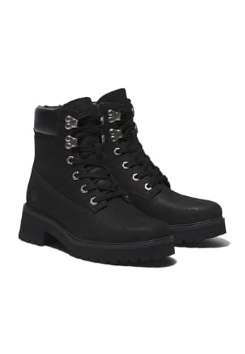 Timberland Mujer Carnaby Cool 6 Inch Botas,Black Nubuck,39.5 EU