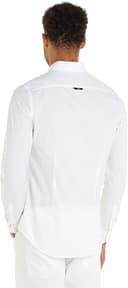 Calvin Klein Herren Hemd Slim Stretch Shirt Langarm, Weiß (Bright White), S - 2