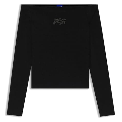 Hugo Maglia da Donna Dolder_b Jersey, Nero, S