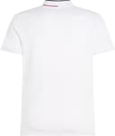 Tommy Hilfiger Maglietta Polo Maniche Corte Uomo Regular Fit, Bianco (White), S - 6