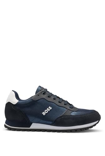 BOSS Uomini Parkour-L_Runn_NY_N Sneaker Blu 43 EU