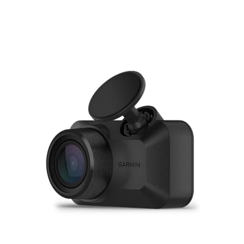 Garmin Dash Cam Mini 3, 1080p @ 140°, 30 fps, Videocamera Auto, Compatta, Riprende a ciclo continuo, Garmin Clarity HDR, Sensore incidenti, Sorveglianza veicolo, Salvataggi in cloud