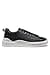 HUGO Mens Blake Tenn Cupsole Trainers in Smooth Leather Size 9 Black - 1