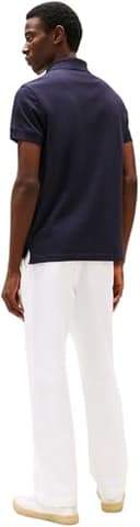 Tommy Hilfiger Herren Poloshirt Kurzarm Chest Insert Regular Fit, Blau (Desert Sky), L - 2