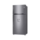 LG GTF744PZPED Frigorifero Doppia Porta, Classe E, 509l, Wi-fi, Door Cooling, Gestione Umidità,dispenser Acqua, Cassetto 0 Gradi, Fabbricatore Del Ghiaccio, Compressore Smart Inverter, Inox - 3