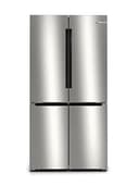 Bosch Home & Kitchen Appliances KFN96APEAG French Door Fridge Freezer with XXL Capacity, NoFrost, HomeConnect, VitaFresh XXL Pro 0C, 183 x 91 cm, Silver, Freestanding, Serie 6 - 1