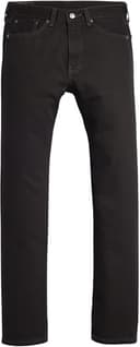 Levi's 505 Regular Fit, Jeans Uomo, Nero, 36W / 34L - 6