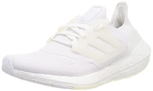adidas Ultraboost 22 Women's Sneakers, Cloud White Crystal White, 4 UK