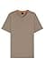 BOSS Mens Tales Cotton Jersey T-Shirt with Logo Patch, Open Green, L - 1