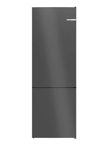 Bosch KGN49OCAF, Serie 4, XXL Kühl-Gefrier-Kombination Freistehend, 203 x 70 cm, 311 L Kühlen & 129 L Gefrieren, Green Collection, Total No Frost, Extra leise, VtaFresh XXL, Perfect Fit, Anthrazit