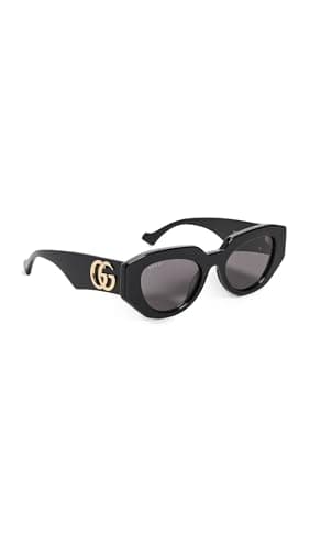 Gucci Occhiali da donna, Nero-nero-grigio, 68