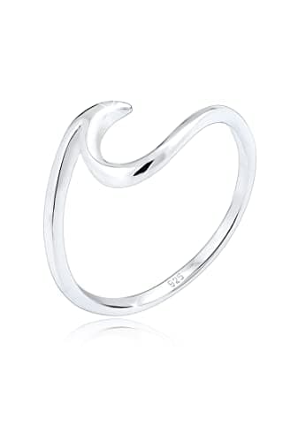 Elli Anillo Mujer Moderno de Plata Esterlina 925