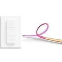 Philips Hue Play Gradient Lightstrip 65" + Dimmschalter V2 – Synchronisiert Licht mit dem TV (Hue Sync Box erforderlich), kompatibel mit Alexa, Google Assistant & Apple HomeKit - 1