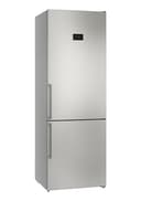 Bosch XXL Kühl-Gefrier-Kombination Serie 6, 203 x 70 cm, 311 L Kühlen und 129 L Gefrieren, NoFrost, VitaFresh XXL, Flex Interior, Ausklappbare Ablagenebene, Perfect Fit, Gebürsteter Stahl, KGN49AIBT - 1