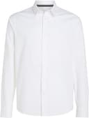 Calvin Klein Herren Hemd Slim Stretch Shirt Langarm, Weiß (Bright White), S - 6