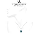 Venetiaurum - Collana per Donna con Pendente a Goccia in Vetro Originale di Murano e Argento 925 - Gioiello Made In Italy Certificato - 5