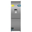 Cecotec Frigorífico Combi Con Dispensador de Agua 322L Bolero CoolMarket Combi 322i WD Inox D. 185,5cm de Alto, 59,5cm de Ancho, Tecnología Multi Airflow, HumidityFlex HUB, LED Interior - 1