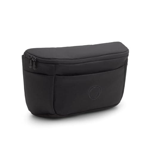 Bugaboo Organizer Multitasche Passeggino, Compatto e con Tasche Facili da Raggiungere, Accessorio Indispensabile per gli Oggetti Essenziali del Tuo Bambino, in Midnight Black