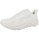 Hoka One One 1127896-WWH Clifton 9 White/White Women's Scarpe Taglia US 8 - 4