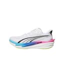 Puma Deviate Nitro 4 - Scarpe da corsa da uomo, Bianco Rosa Veleno Ultra Blu, 42 EU - 2