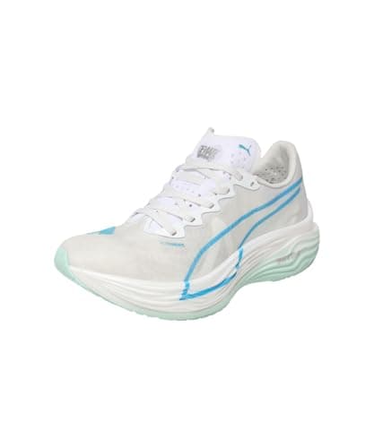 Puma Deviate Nitro™ Elite 3 Damen-Laufschuh, White-Speed Blue, 38 EU