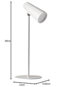 Xiaomi Lámpara Flexible Recargable 3.5W Blanca - 10
