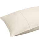 Cuore di lino - Kissenbezug aus reinem Leinen, 100% Made in Italy, Ajour, cremeweiß, 50 x 80 cm - 2