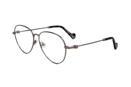 Gafas de Vista Moncler ML5068 008 SHINY GUNMETAL 55/14/140 UNISEX