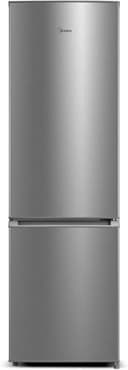 Midea MERB276FGE02A 270L Frigorifero Combinato, Total No Frost, Altezza 180 cm, All-Around Cooling, Display Digitale, 199L Frigo + 71L Congelatore, Inox - 1