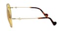 Moncler ML0169 Gold 64/6/140 Damen Sonnenbrillen - 3