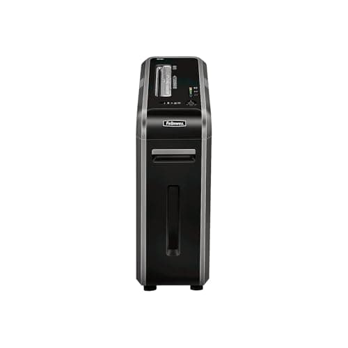 Fellowes Powershred 125Ci 20 Sheet Cross Cut Paper Shredder for the Small or Home Office with 100 Percent Jam Proof, SafeSense and Silent Shred