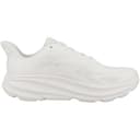 Hoka One One 1127896-WWH Clifton 9 White/White Women's Scarpe Taglia US 8 - 3