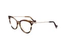 Gafas de Vista Moncler ML5018 047 LIGHT BROWN 53/17/140 Mujer - 1
