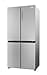 Haier HCR3818ENMM CUBE 83 SERIE 3 Frigorifero congelatore / 4 porte con frontale in acciaio inox/Total No Frost/Inverter Compressore/XL-Slim-Line Air Surround - 5