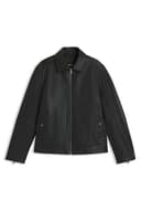 BOSS Uomo Leather_Outerwear, Nero 001, 46 - 1