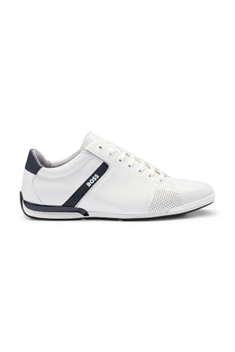 BOSS Uomini Saturn_Lowp_lux4 A_N Sneaker Bianco 42 EU