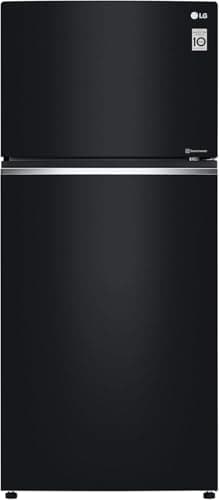 LG GTB744BMBED Frigorifero Doppia Porta, Classe E, 506l, Porte In Vetro, Tecnologia Door & Linear Cooling, Cassetto 0 Gradi, Gestione Umidità, Compressore Smart Inverter, Smart Diagnosis, Nero