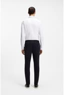 BOSS Herren P-HANK-s-C1-222 Slim-Fit Hemd aus Baumwoll-Mix mit Performance-Stretch Weiß 41 - 4