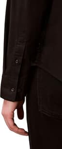 Calvin Klein LS Solid Oxford Camicia Classica da Uomo LV140EM125 Altre Camicie, Nero (Nero), XXL_Plus, Nero (Nero), XXL - 4