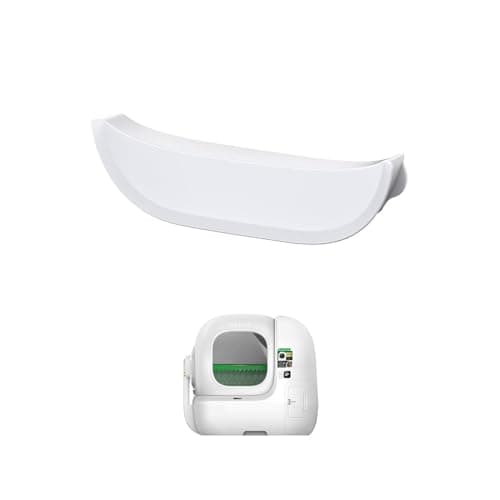 PETKIT Valla de Entrada Elevada 2.0 para PUROBOT MAX Pro 2 Arenero Gatos Autolimpiable, Reduce Las Fugas de Arena para Gatos y Orina, Entrada Elevada, No para Pura MAX 2/PUROBOT MAX Pro/PUROBOT Ultra