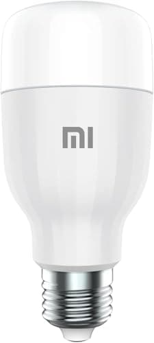 Xiaomi Mi Smart LED Bulb Essential (Bianco e colore) - Lampadina con 16 milioni di colori, attacco E27, luminosità e temperatura colore regolabili, controllo intelligente, bianco